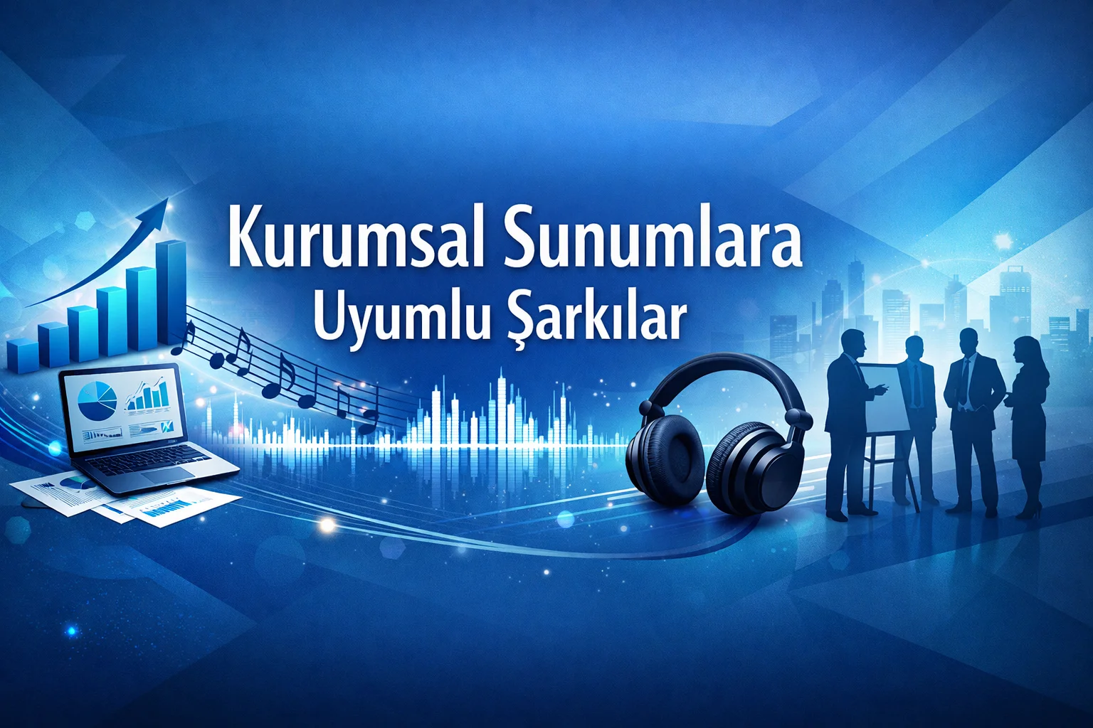 Kurumsal sunumlara uyumlu sesler